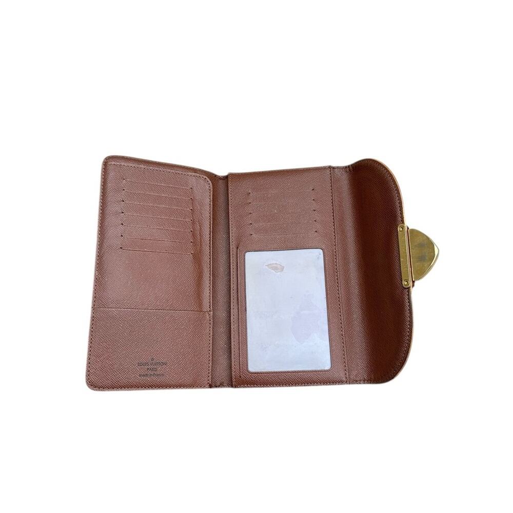Monogram Pattern Coated Canvas Eugenie Wallet - image 5